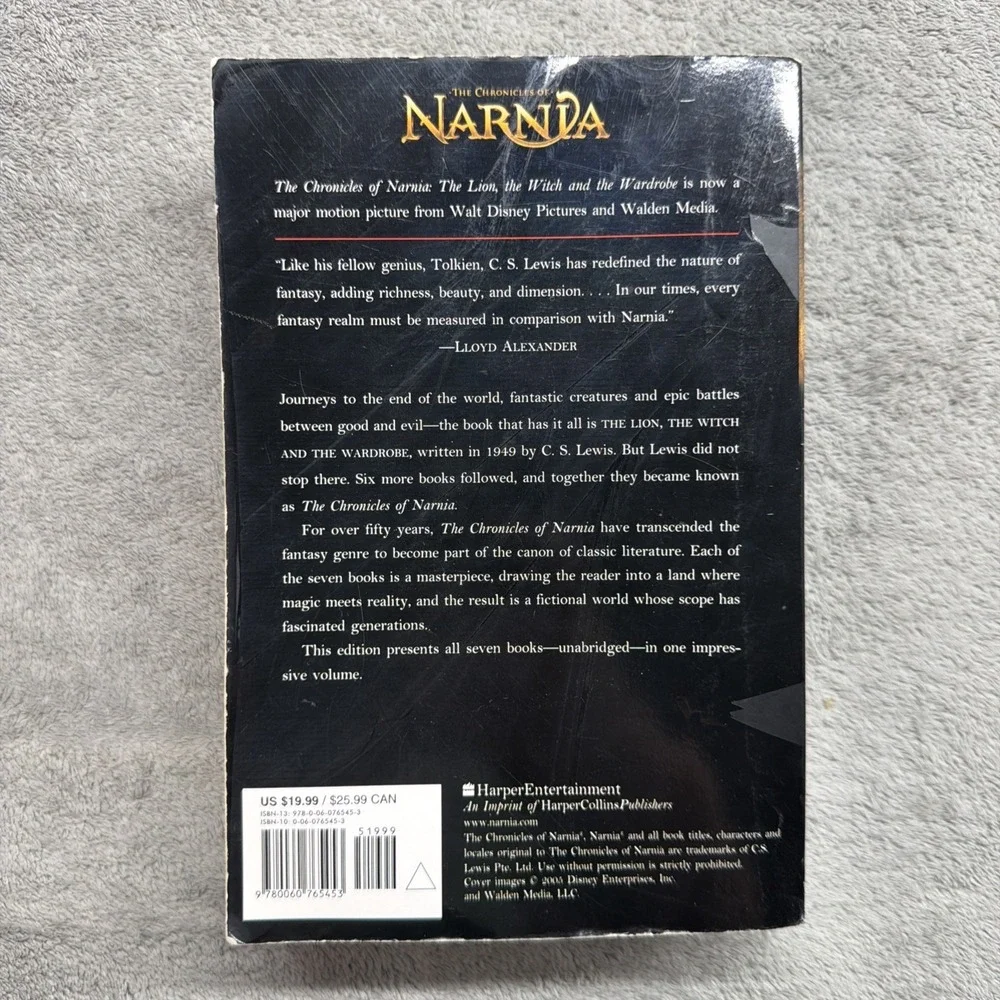 The Chronicles Of Narnia 7-in-1 Soft Cover Book C.S. Lewis